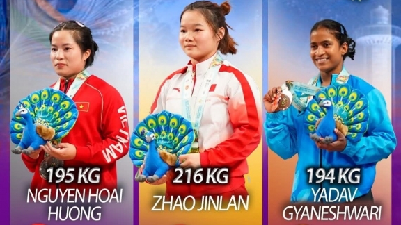 Two more medals for Vietnam at Asian Weightlifting Championships